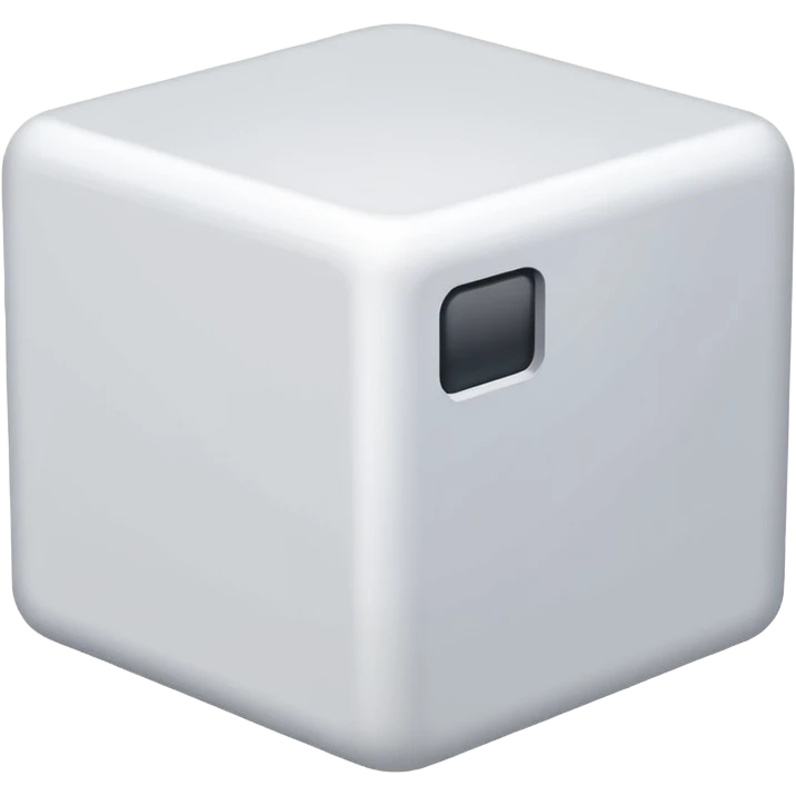 white cube emoji