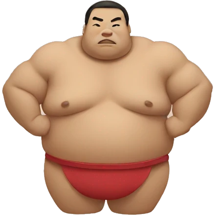 sumo wrestlers emoji