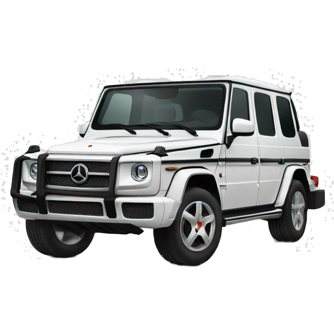 White g wagon  emoji