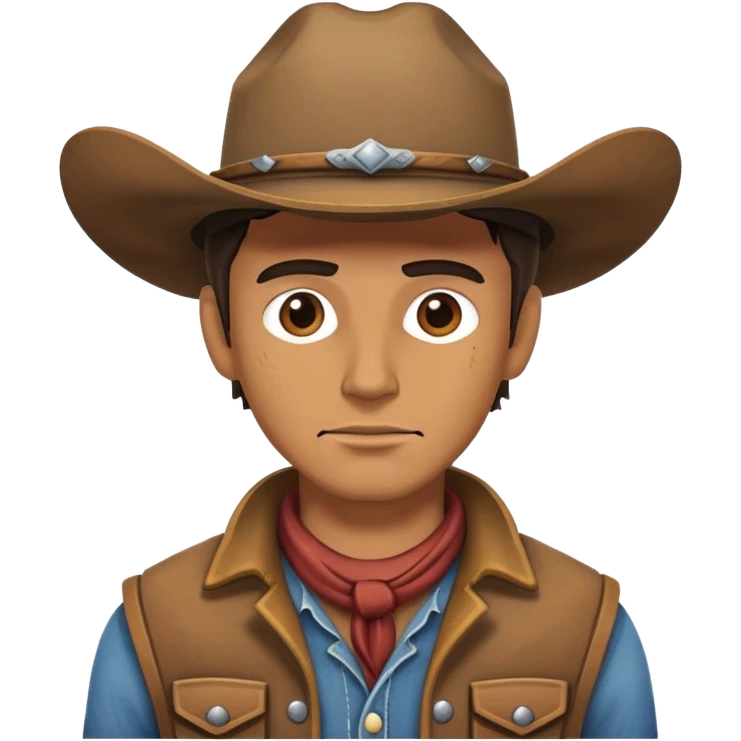 Wanted Cowboy  emoji
