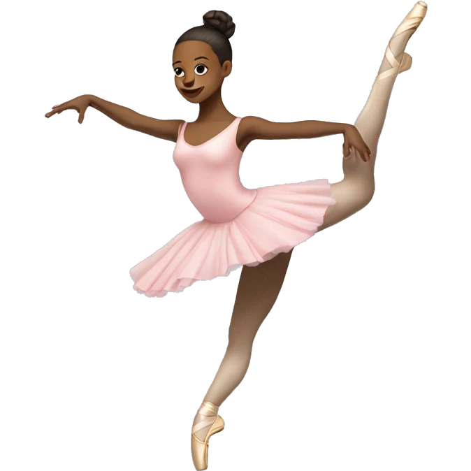 ballet dancer in hip hop clo emoji