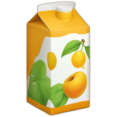 fruit juice carton emoji