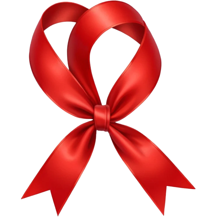 Cure con fiocco emoji