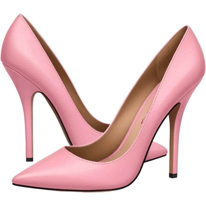 Pink heels emoji