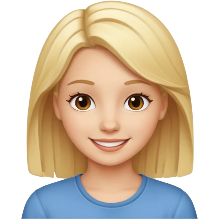 young white girl emoji