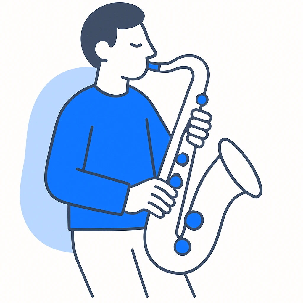 saxophone emoji
