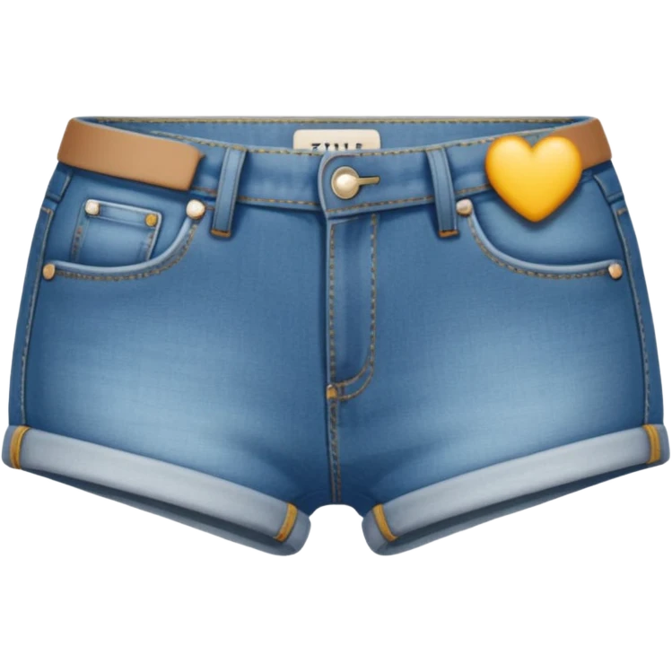 Cute bum showing off emoji