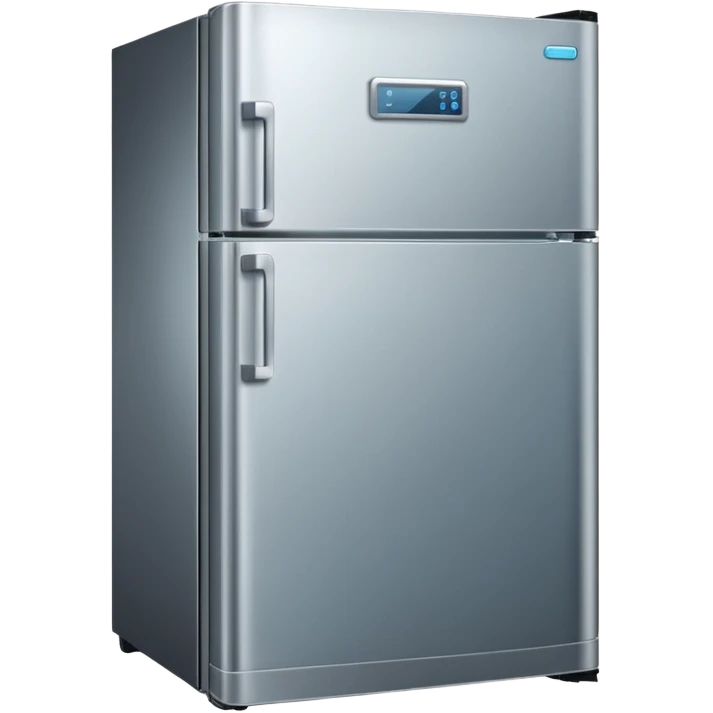 A closed Freezer-and-refrigerator in one  emoji