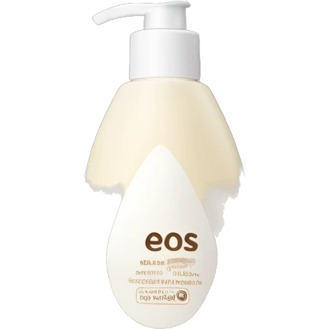 EOS vanilla cashmere lotion  emoji