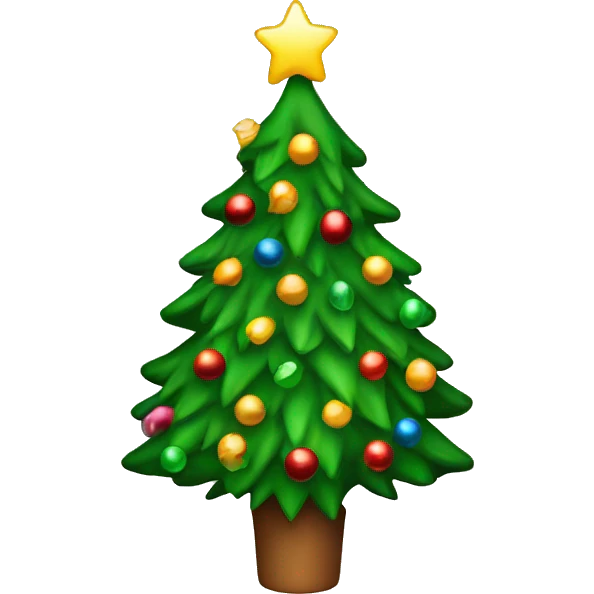 2000 Christmas tree  emoji