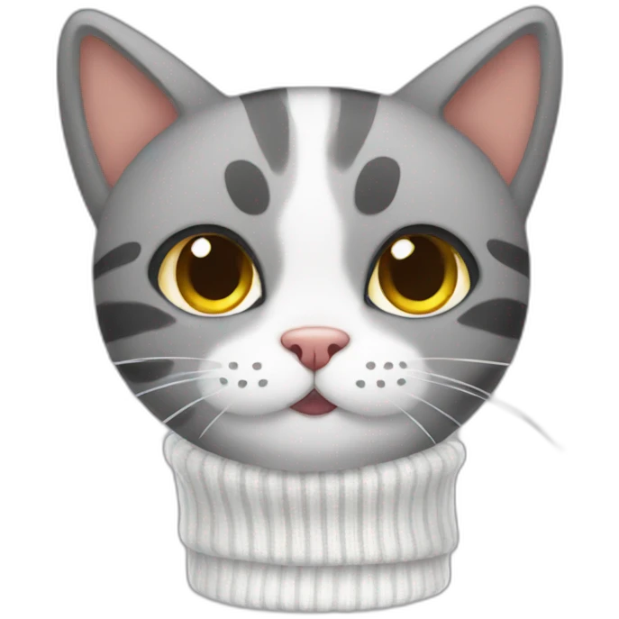 cat in socks emoji