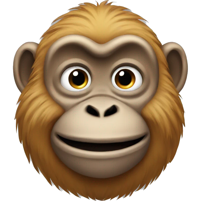 Fat monkey  emoji
