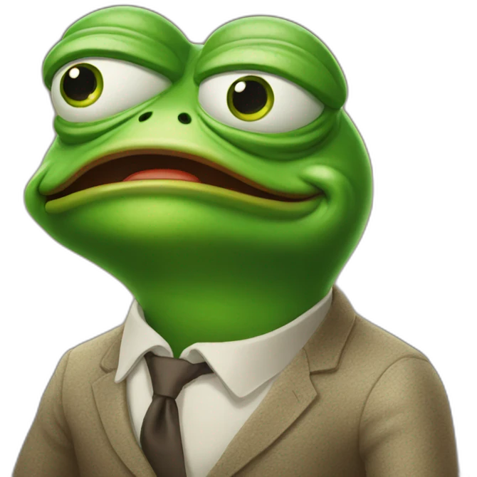 pepe the frog surprised emoji