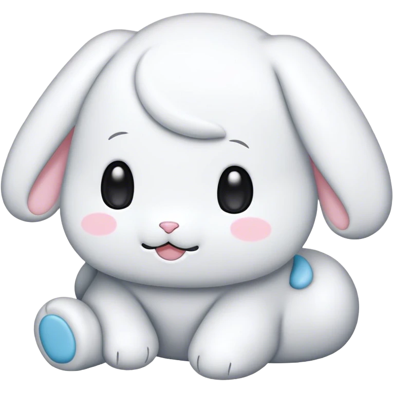 Black cinnamaroll emoji