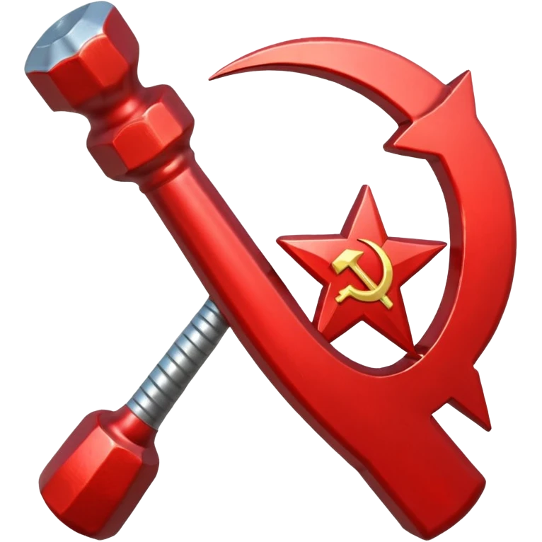 hammer and sickle emoji