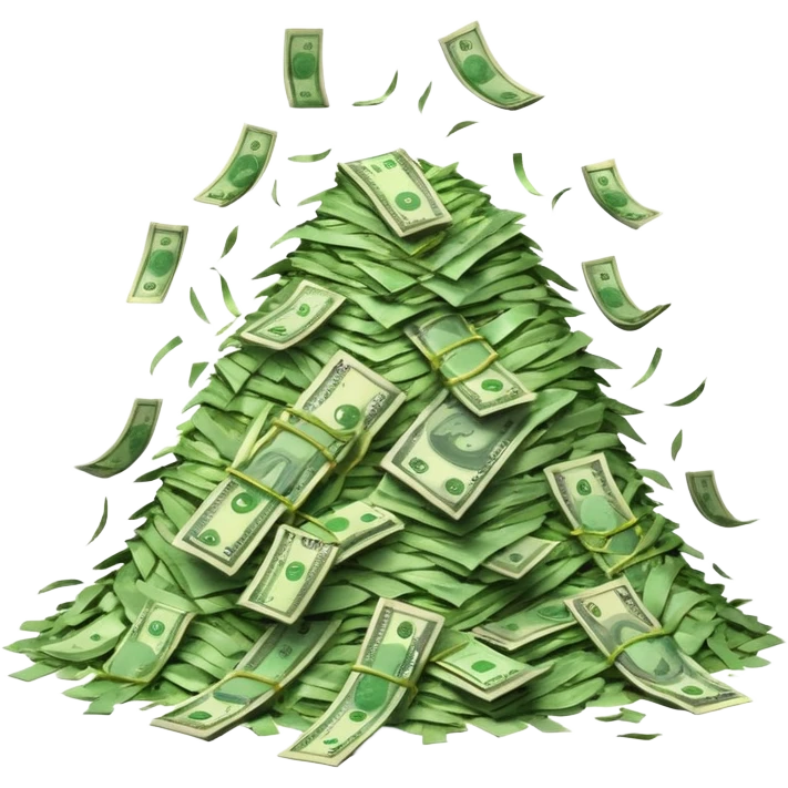 Shreading money emoji