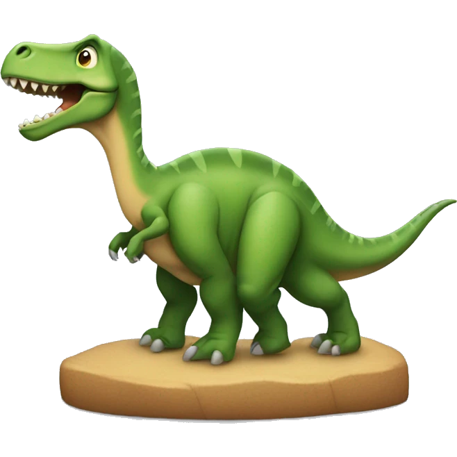 a dinosaur that scales
 emoji