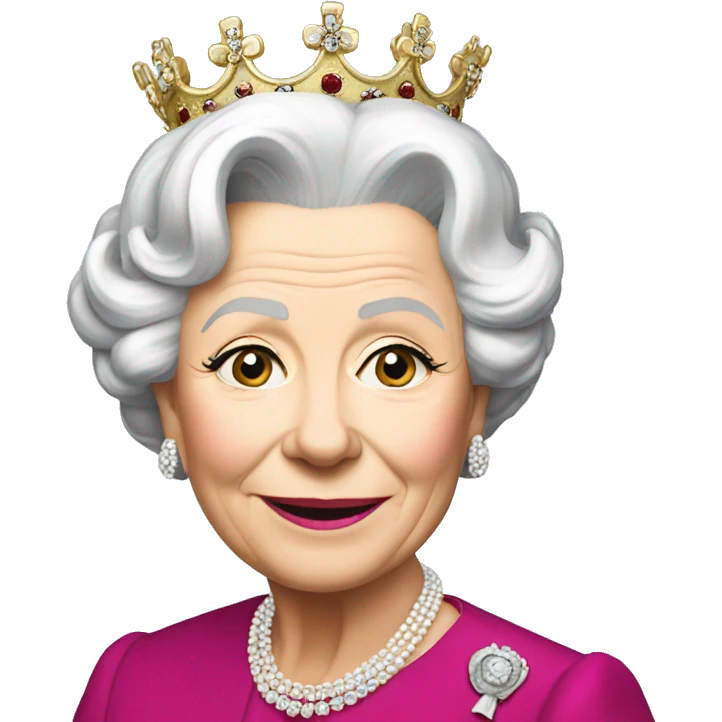 queen elizabeth emoji