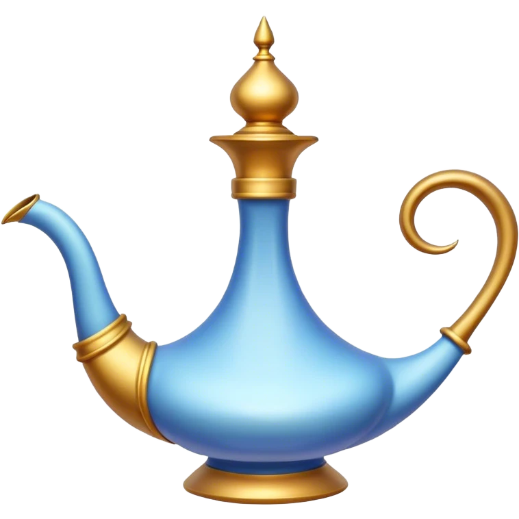 Genie lamp aladdin emoji