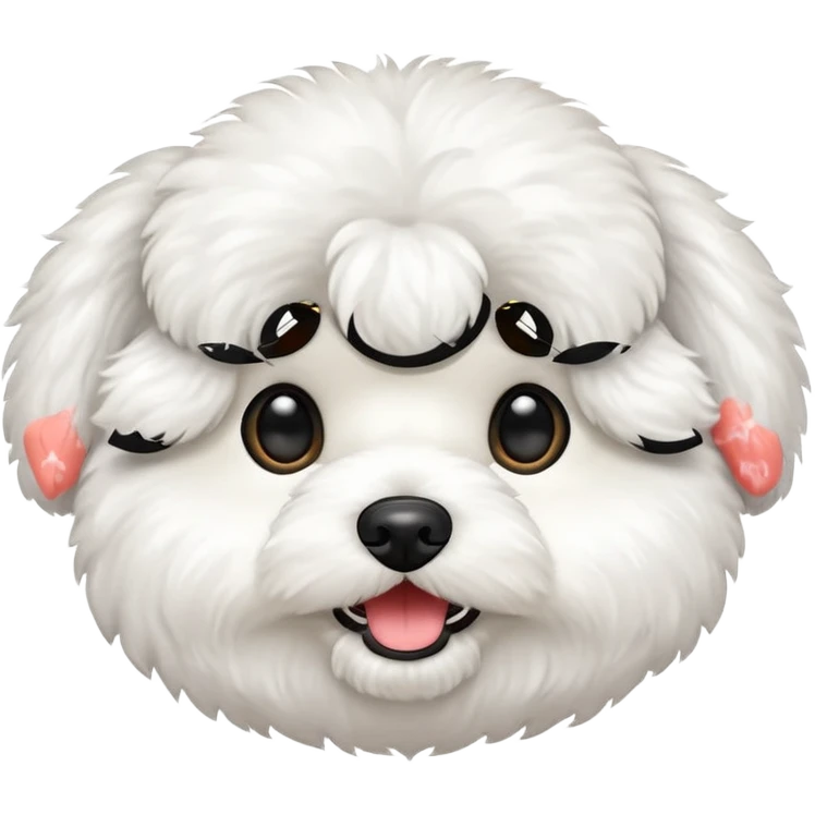 Bichon Dog emoji
