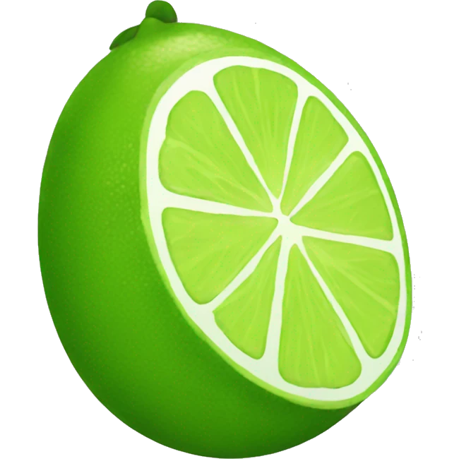 Lime emoji