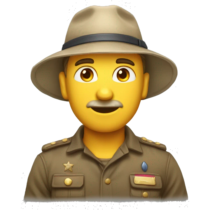 Собака пудель кудрявая коричневая  emoji