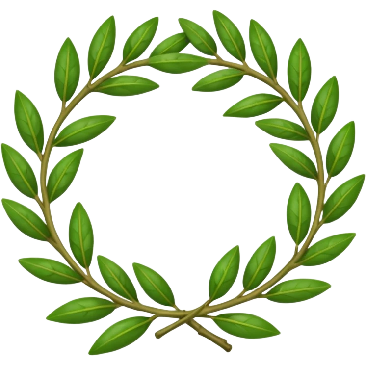 Corona d’alloro laurea  emoji