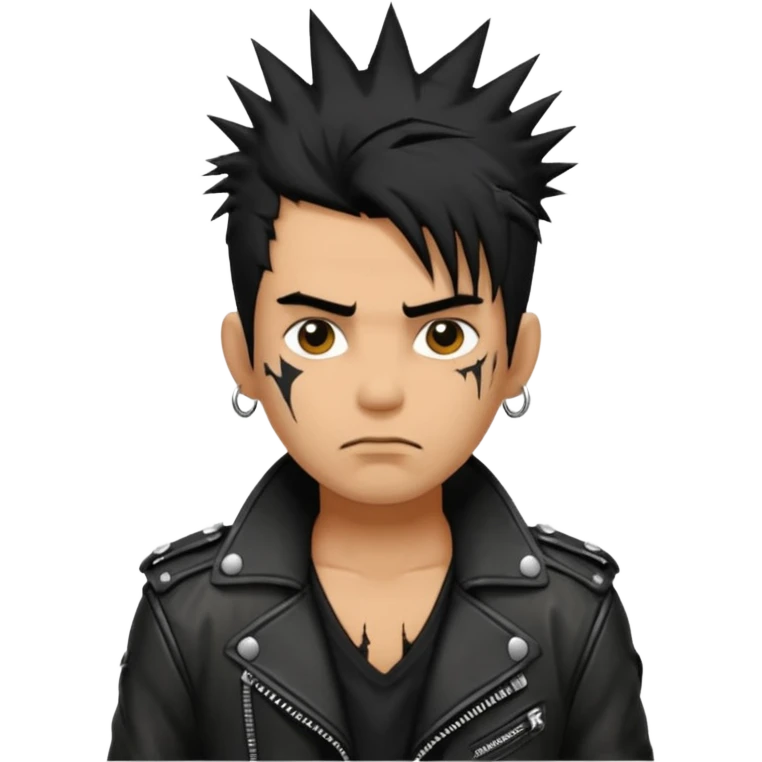 Punk king emoji