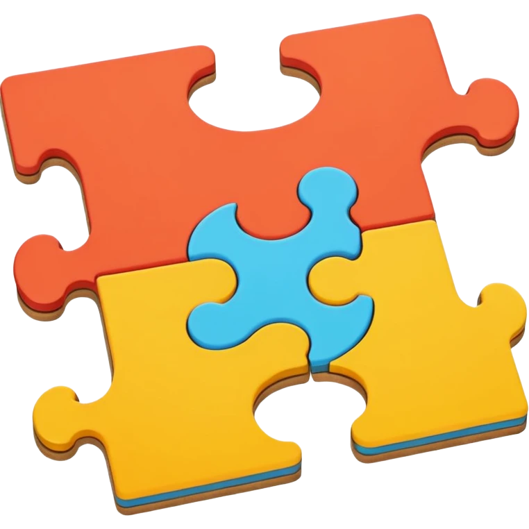 кусочек пазла emoji