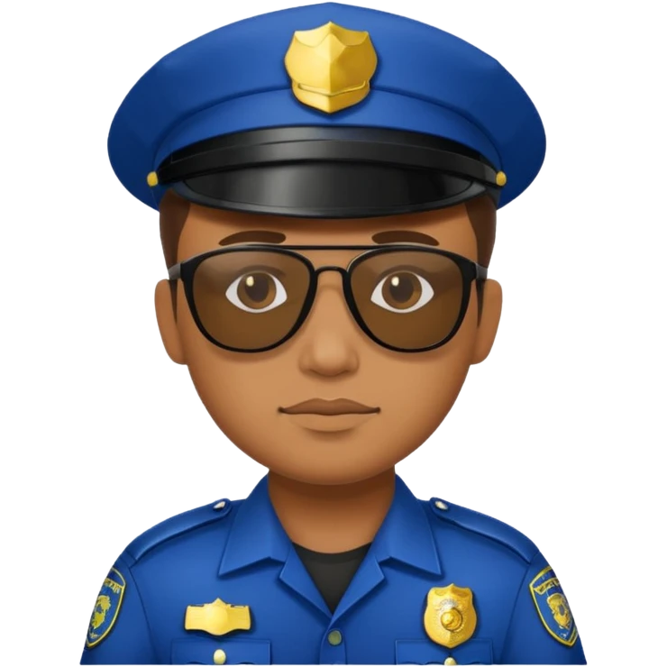 police with sunglasses  emoji