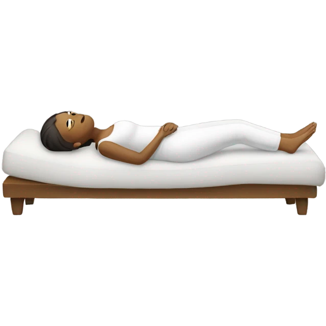 Woman laying emoji