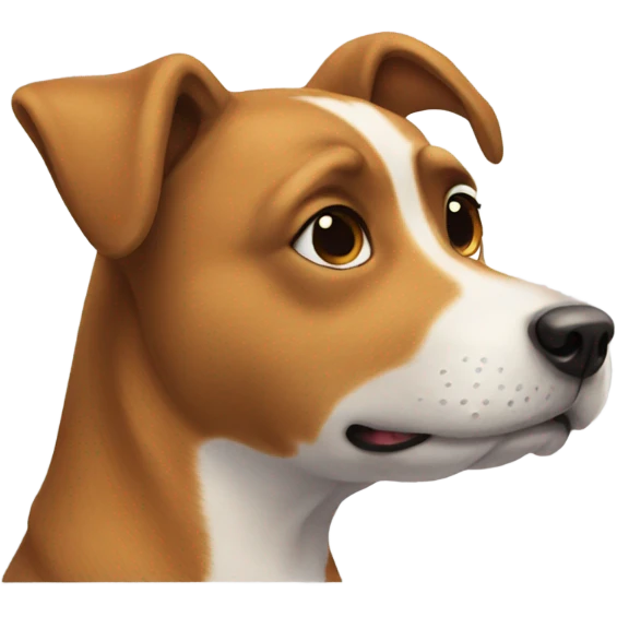 a dog emoji