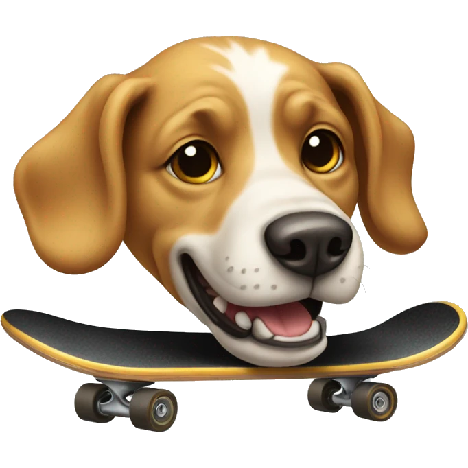 dog on a skateboard  emoji