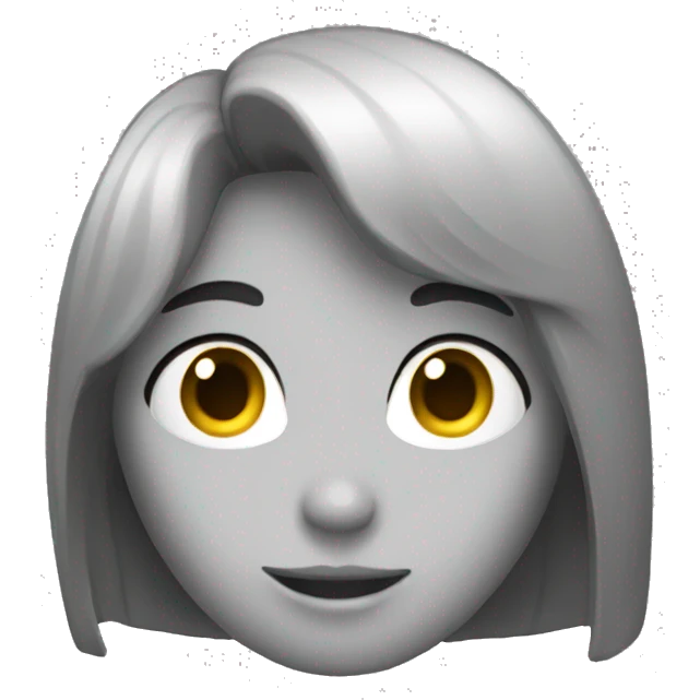 Corazón gris emoji