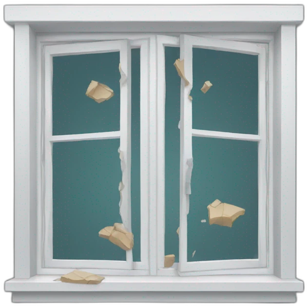 broken Window emoji