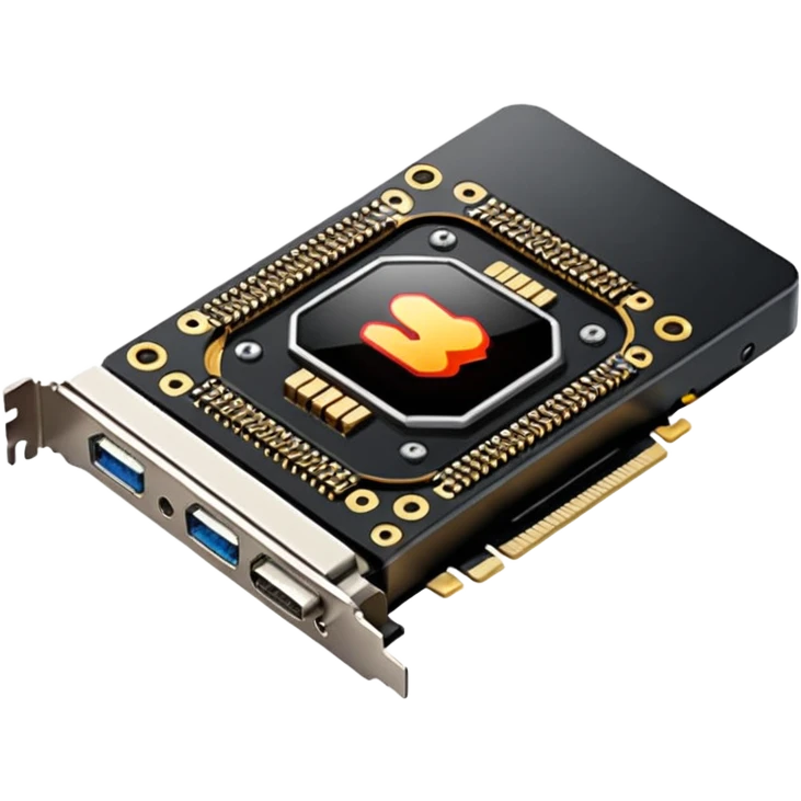 Graphic card emoji