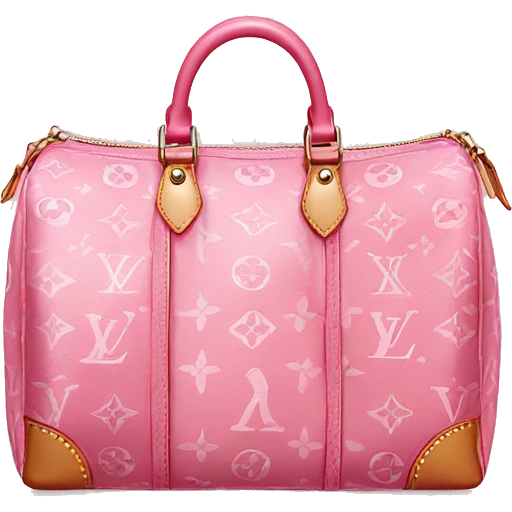 Pink Luis Vuitton Bag emoji