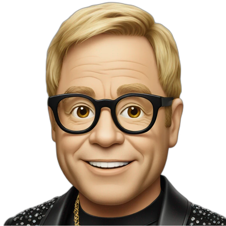 Elton John emoji