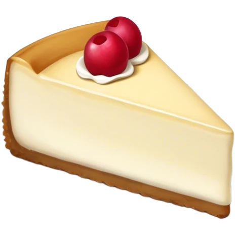 Cheesecake emoji