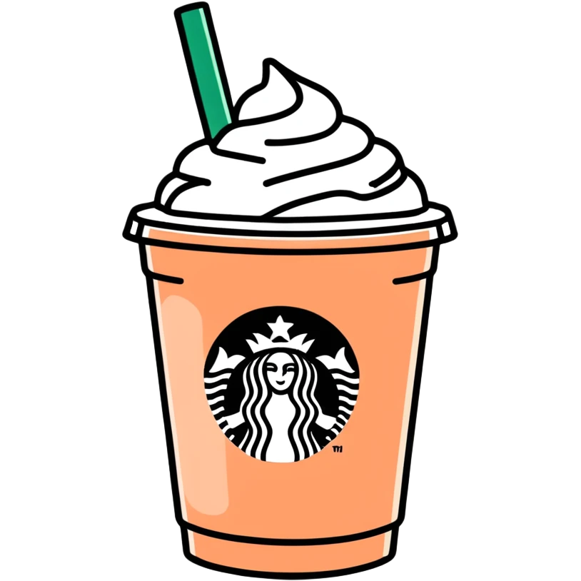 Starbucks summer drink emoji