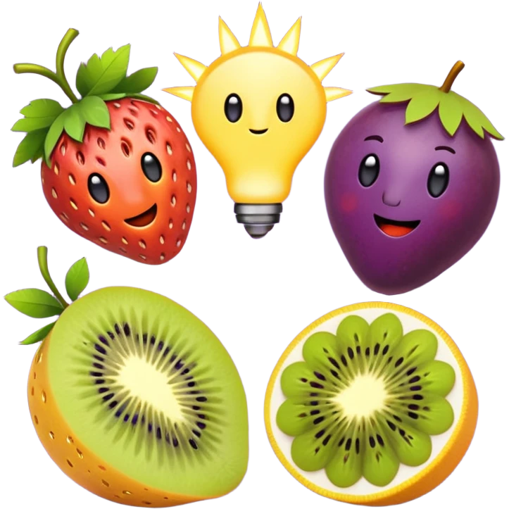 minimalno 6 emojija) koji će biti specifični za EnergoVibe, koristeći ih za interakciju s  pratiteljima na društvenim medijima koristeći alat Emojis . kreirani emojiji odražavaju raznolikost okusa EnergoBoosta. emoji