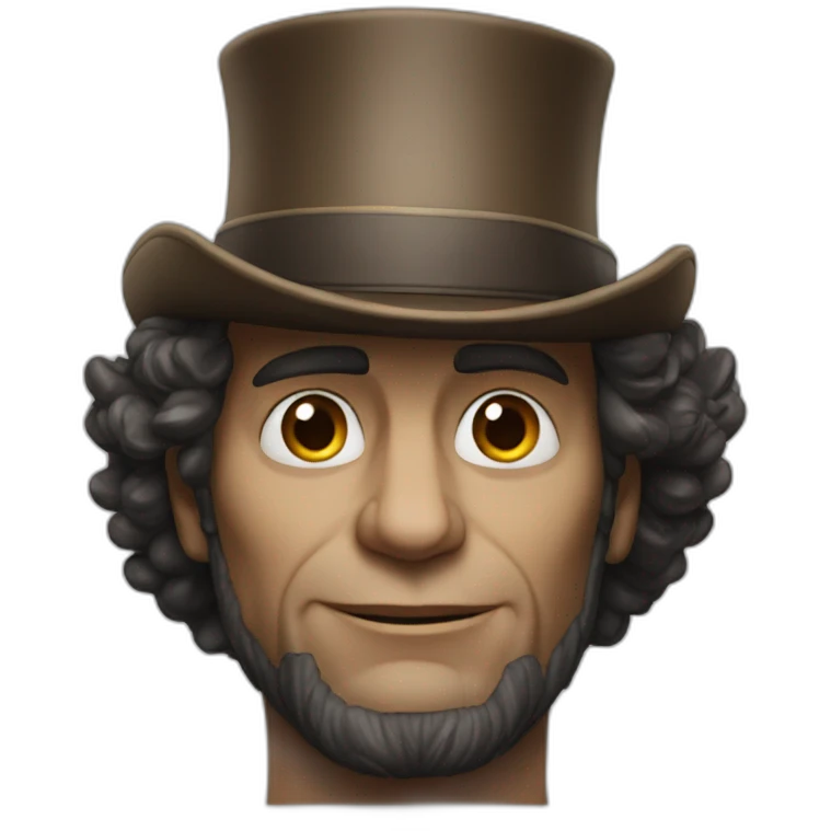 Lincoln Hawk from Over the top movie, head, cap backwards emoji