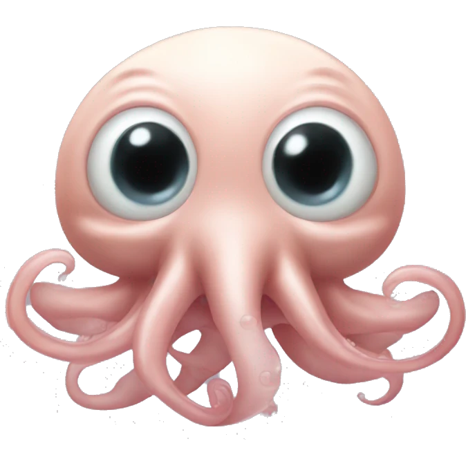 Cat and dumbo octopus mashup emoji