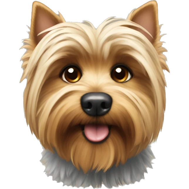Yorkshier Terrier fluffy emoji