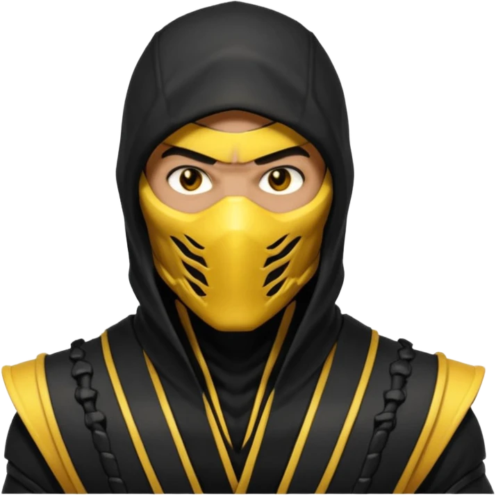 mortal kombat scorpion modern emoji