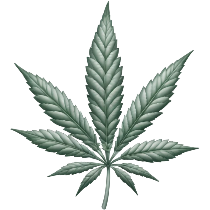 white color marijuana, no color emoji