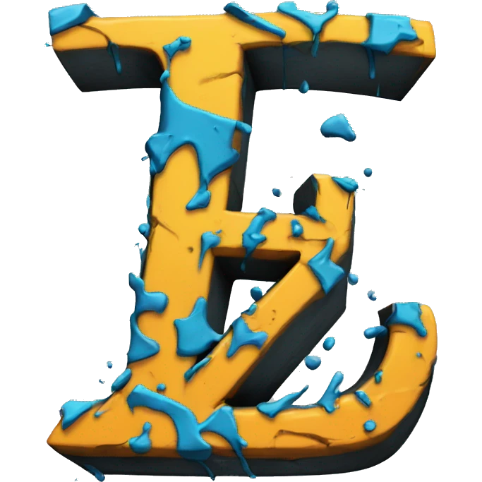 Graffiti letter Z emoji