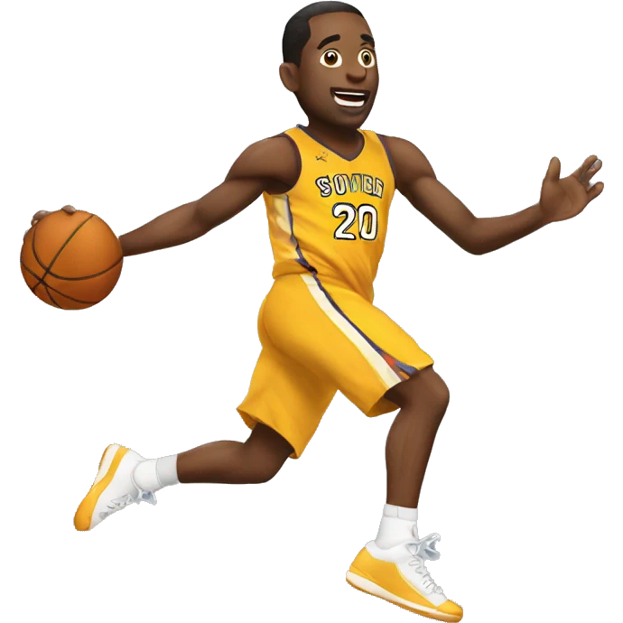 Jump shot emoji