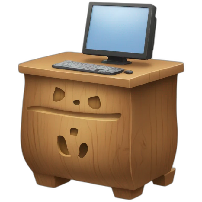 logging off computer emoji