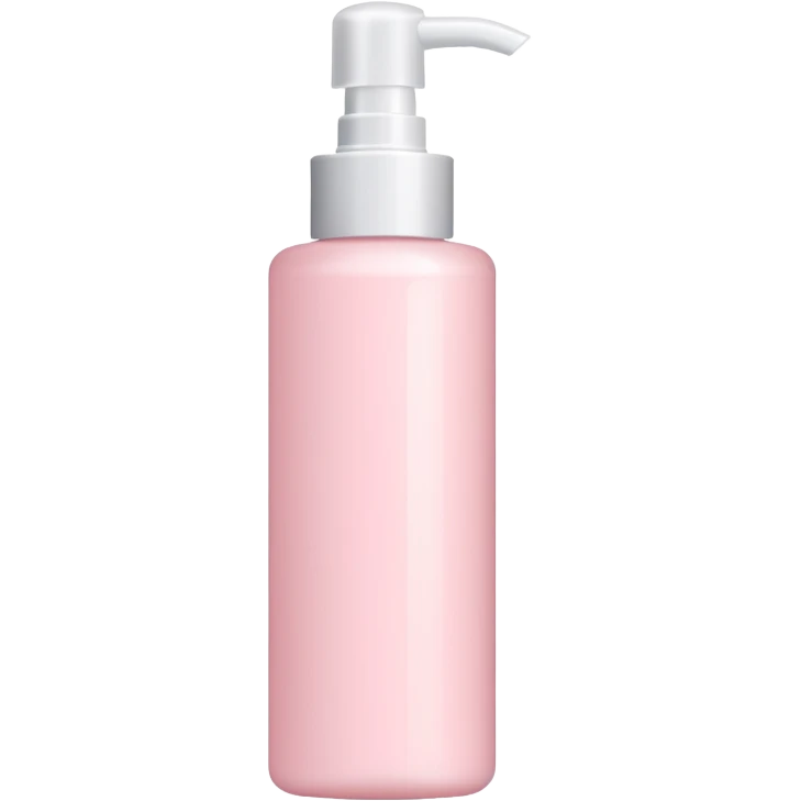 Powder pink lotion bottle emoji